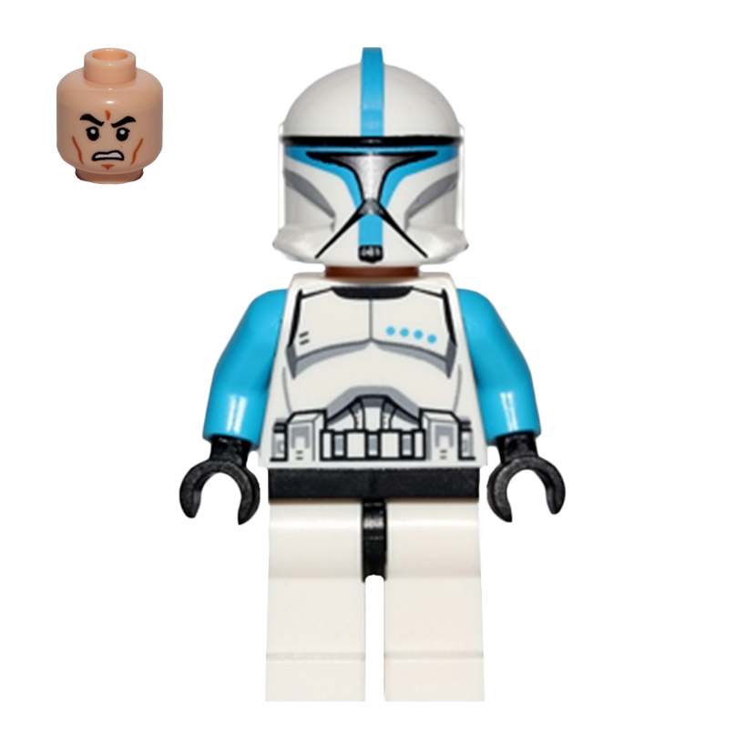 Фігурка Lego Республіка Clone Trooper Lieutenant Phase 1 Star Wars sw0502 5001709 Б/У - Retromagaz