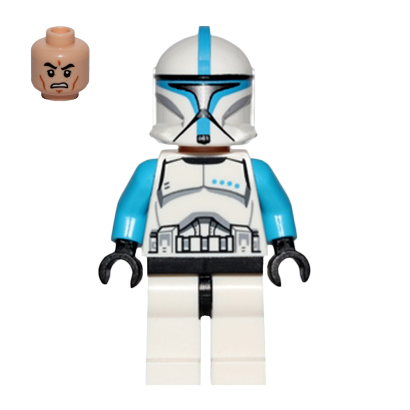 Фігурка Lego Республіка Clone Trooper Lieutenant Phase 1 Star Wars sw0502 1 Б/У - Retromagaz
