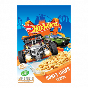 Сухий Сніданок Hot Wheels Кільця Honey Loops 375g - Retromagaz