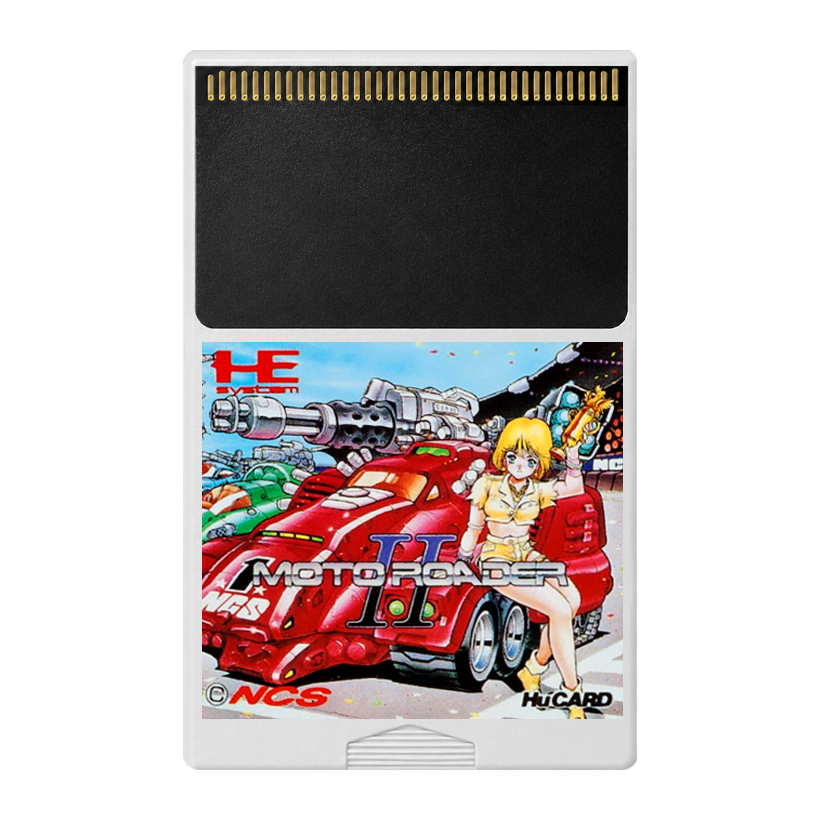 Игра NEC PC Engine Moto Roader II White Б/У - Retromagaz