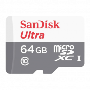Карта Памяти SanDisk Ultra UHS-1 microSDXC + SD ADAPTER 64GB - Retromagaz
