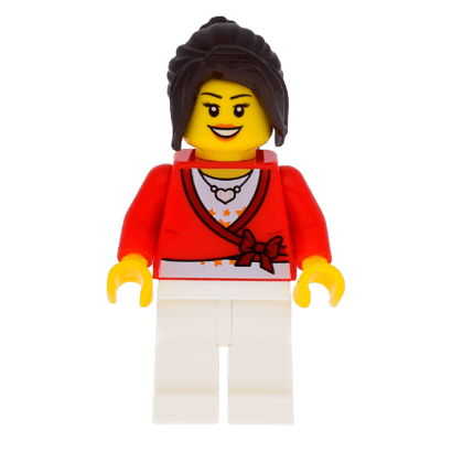 Фігурка Lego 973pb0580 Sweater Cropped with Bow City People cty0504 Б/У - Retromagaz