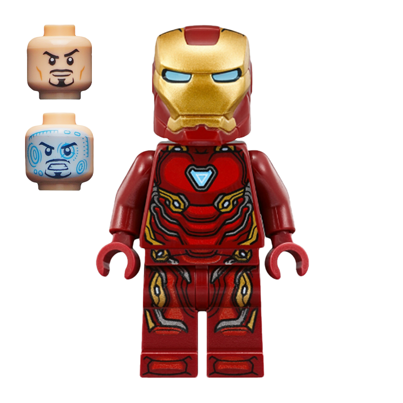 Фигурка Lego Marvel Iron Man Mark 50 Armor Small Helmet Visor Super Heroes sh0496 Б/У - Retromagaz