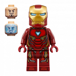 Фігурка Lego Super Heroes Marvel Iron Man Mark 50 Armor Small Helmet Visor sh496 Б/У - Retromagaz
