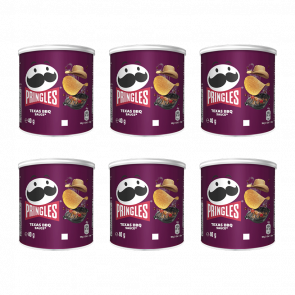 Набір Чипси 6шт Pringles Mini Texas BBQ 40g - Retromagaz