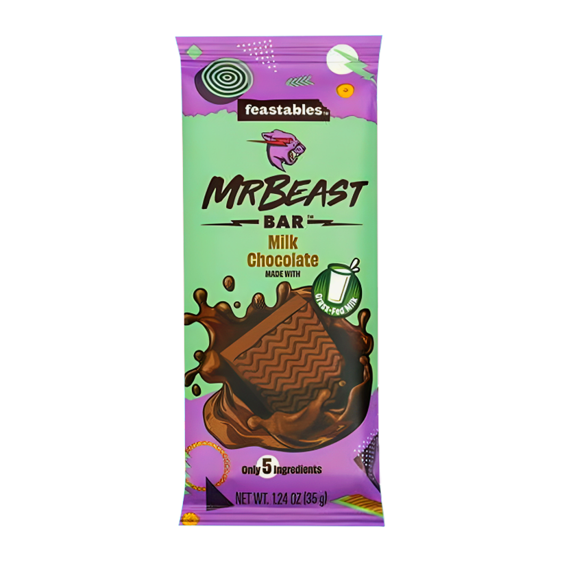 Шоколад Молочный MrBeast Feastables 60g - Retromagaz
