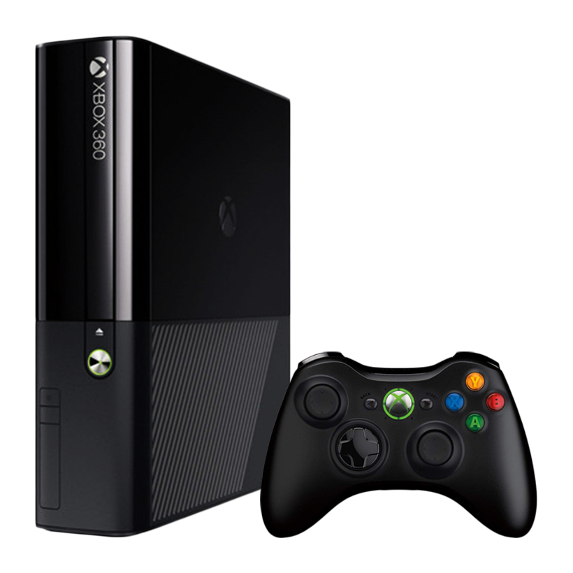 Консоль Microsoft Xbox 360 E Black Б/У - Retromagaz