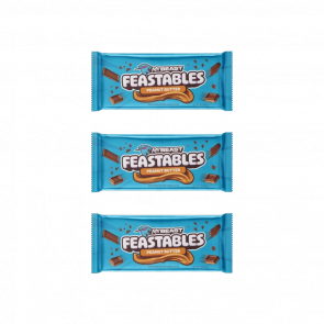 Набір Батончик 3шт MrBeast Feastables Peanut Butter King Size 60g Набір Батончик 3шт MrBeast Feastables Peanut Butter King Size 60g - Retromagaz