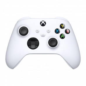 Геймпад Беспроводной Microsoft Xbox Series Version 4 Robot White Б/У Нормальный