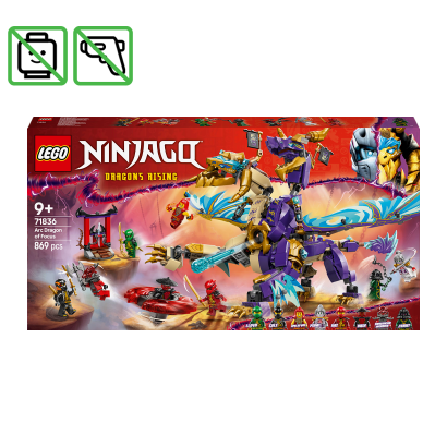 Конструктор Lego Arc Dragon of Focus Ninjago 71836 Без Фигурок Новый - Retromagaz