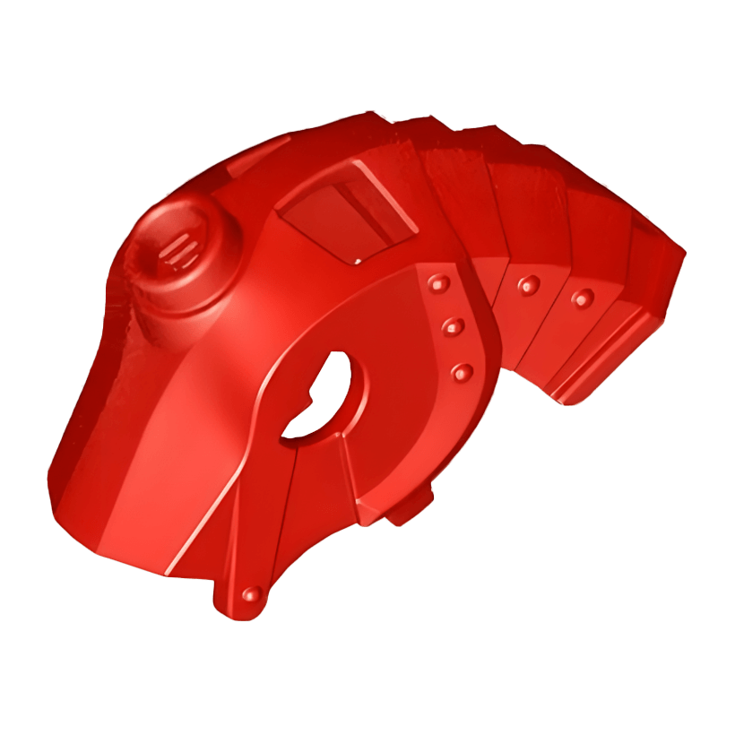 Для Тварин Lego Horse Battle Helmet Stud on Top Castle 13745 6037618 Red Б/У - Retromagaz