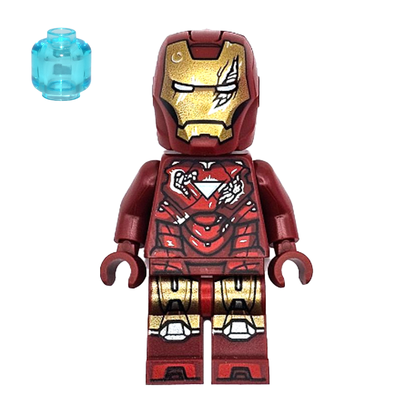 Фігурка Lego Marvel Iron Man Mark 6 Armor Battle Damage Super Heroes sh0923 Б/У - Retromagaz