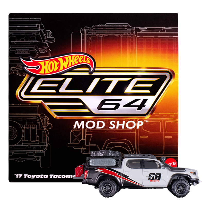 Машинка Premium Hot Wheels '17 Toyota Tacoma Elite 64 1:64 HNJ64 White - Retromagaz
