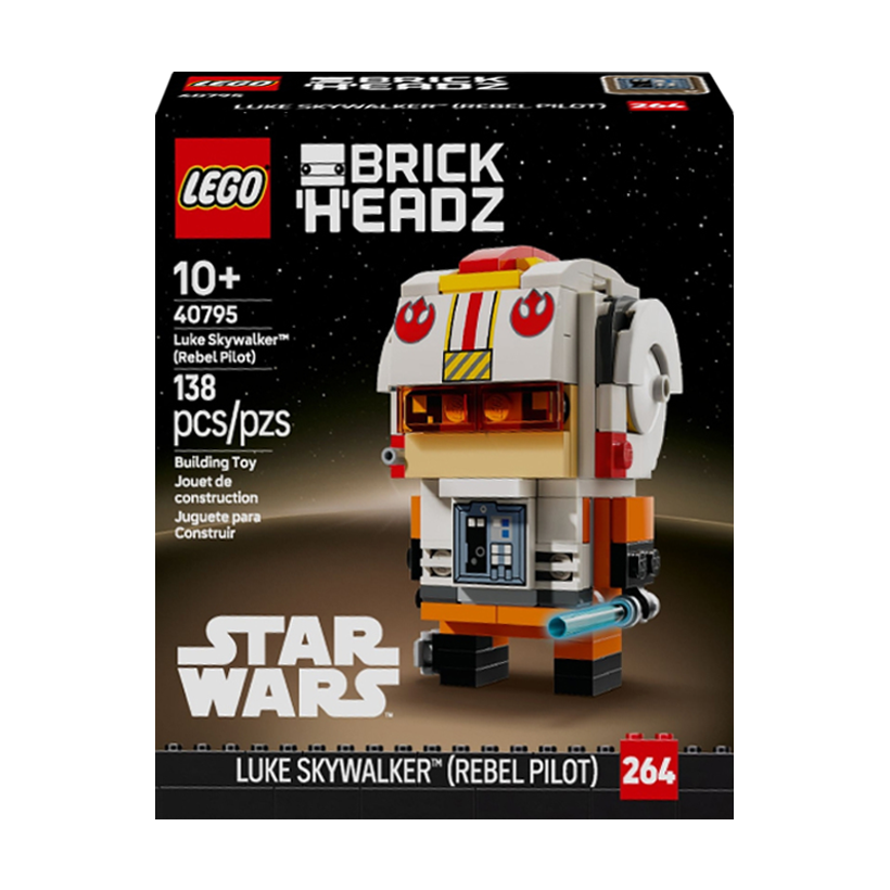 Конструктор Lego Brick Headz Люк Скайуокер Star Wars 40795 Новий - Retromagaz