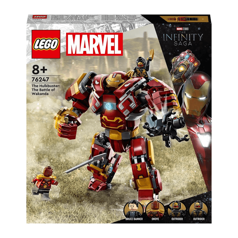 Конструктор Lego Халкбастер: Битва за Ваканду Marvel 76247 Новий - Retromagaz