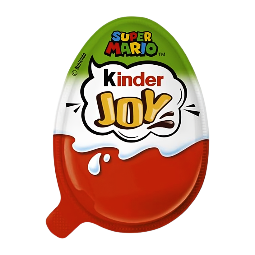 Шоколадное Яйцо Kinder Joy Super Mario Nintendo 20g - Retromagaz