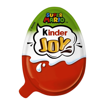 Шоколадне Яйце Kinder Joy Super Mario Nintendo 20g - Retromagaz