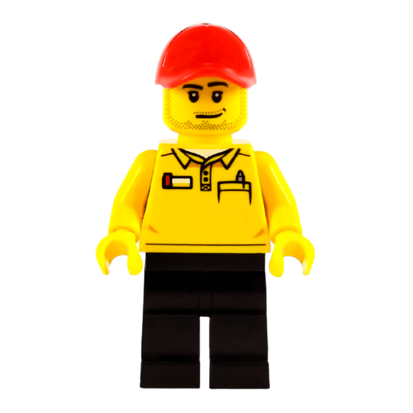 Фігурка Lego People 973pb2032 Store Driver City cty0579 Б/У - Retromagaz