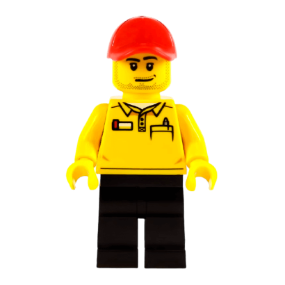 Фигурка Lego City People 973pb2032 Store Driver cty0579 1шт Б/У Хороший - Retromagaz