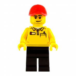 Фигурка Lego City People 973pb2032 Store Driver cty0579 Б/У Хороший
