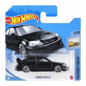 Машинка Базовая Hot Wheels Honda Civic Si Fast & Furious Factory Fresh 1:64 GTC63 Black