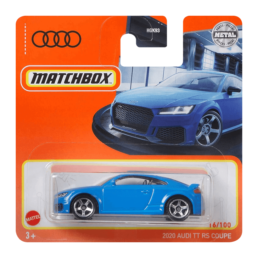 Машинка Велике Місто Matchbox Audi TT RS Coupe Showroom 1:64 GVX16/GXM24/HGK93 Blue - Retromagaz