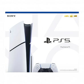 Коробка Sony PlayStation 5 Slim Blu-ray White Б/У - Retromagaz