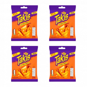 Набір Кранчі 4шт Takis Intense Nacho Seasoned Cheese 100g - Retromagaz