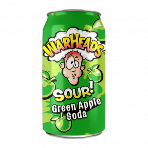 Напій Warheads Sour Apple Soda 330ml - Retromagaz