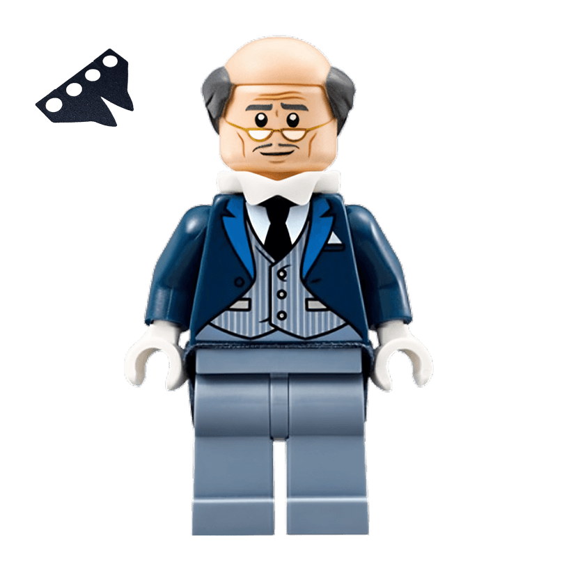 Фигурка Lego DC Alfred Pennyworth Pinstripe Vest sh0313 Б/У - Retromagaz