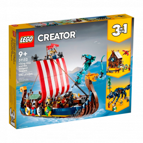 Набір Lego Creator Корабель Вікінгів та Мідгардський Змій 31132 Новий - Retromagaz