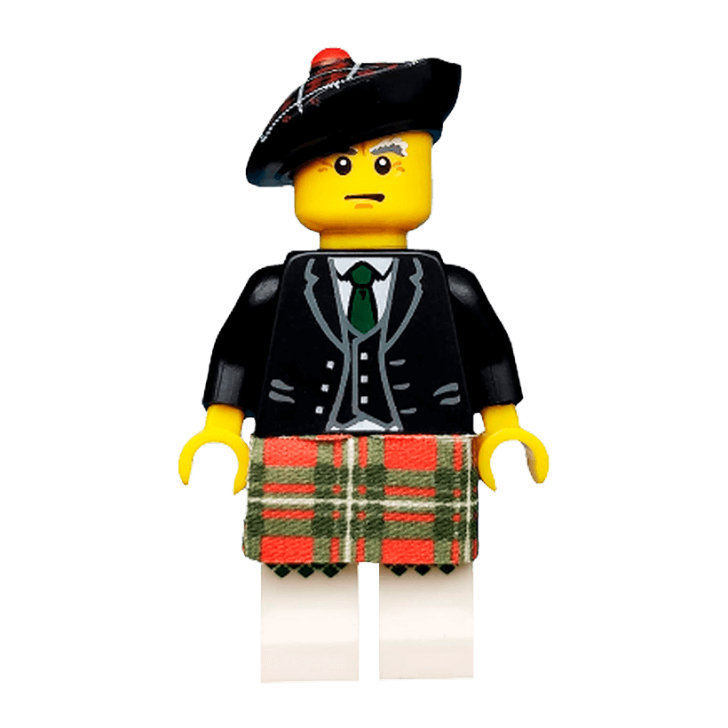 Фигурка Lego Series 7 Bagpiper Collectible Minifigures col07-6 col102 Б/У - Retromagaz