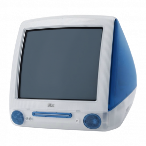 Компьютер Apple iMac G3 M5521 EMC 1857 Summer 500MHz RAM 64MB HDD 20GB 128PRO 15" Indigo Б/У - Retromagaz