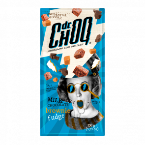Шоколад Молочный Dr. Choq Brownie-Fudge 150g 5420066389034 - Retromagaz
