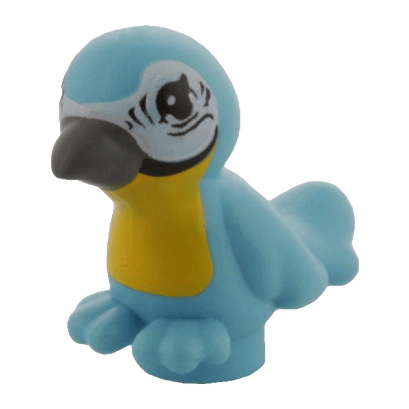 Фигурка Lego Воздух Bird Friends Elves with Bright Light Orange Chest Animals 98388pb03 6055563 Medium Azure Б/У - Retromagaz