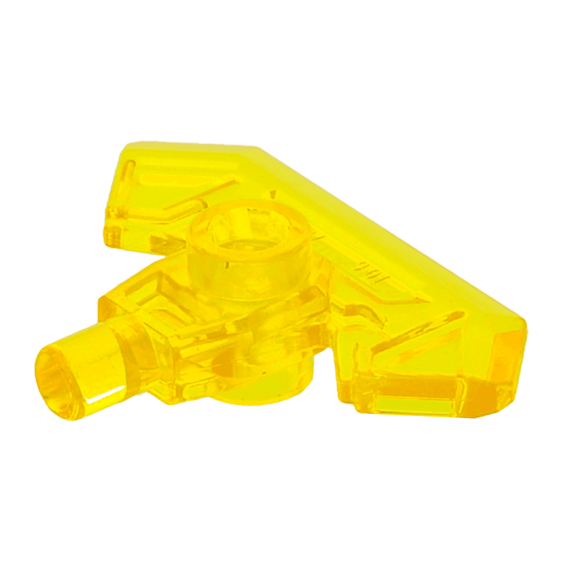 Оружие 10шт Lego Топор Head with Bar 22407 6133827 Trans-Yellow Б/У - Retromagaz