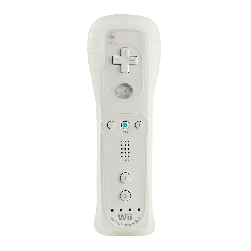 Чехол Силиконовый RMC Wii Remote Jacket Clear White Новый - Retromagaz