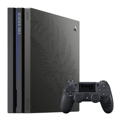 Консоль Sony PlayStation 4 Pro CUH-72xx The Last of Us Part II Limited Edition 1TB Grey Б/У - Retromagaz