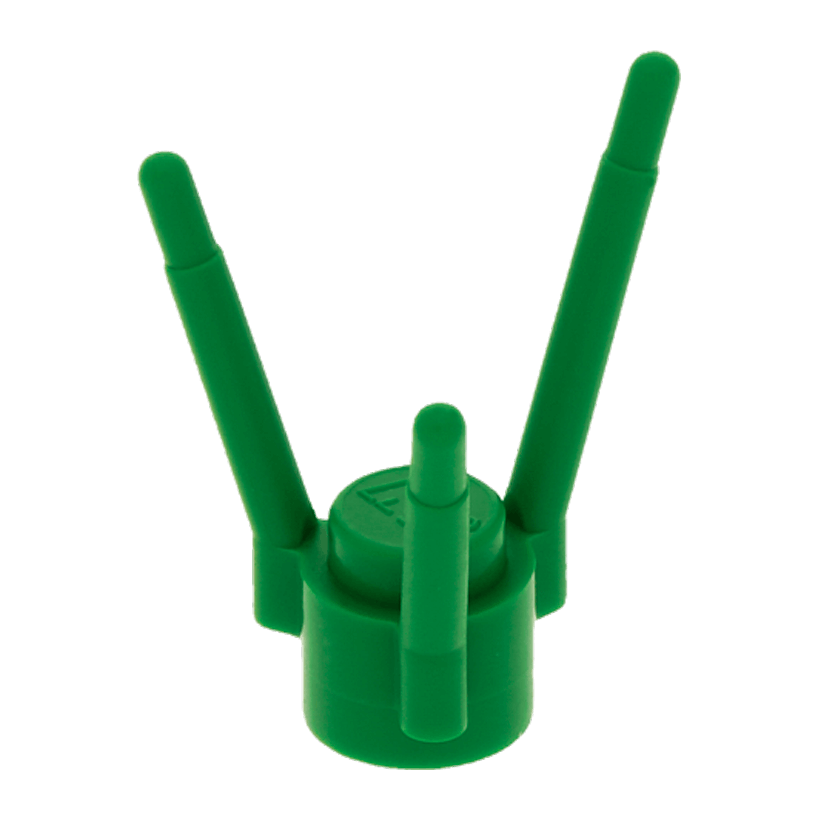 Растение 10шт Lego Цветок Stem 3741 374128 6277589 Green Б/У - Retromagaz