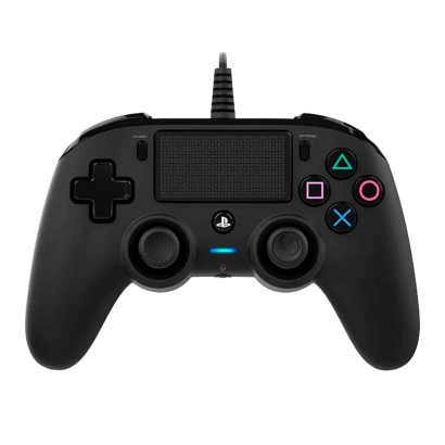 Геймпад Дротовий Nacon PlayStation 4 Wired Compact Controller Black Б/У Нормальний - Retromagaz