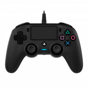 Геймпад Дротовий Nacon PlayStation 4 Wired Compact Controller Black Б/У Нормальний