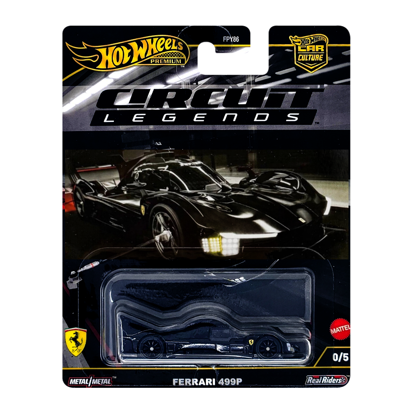 Машинка Premium Hot Wheels Ferrari 499P Chase Circuit Legends 1:64