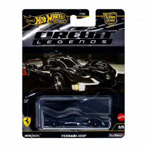 Машинка Premium Hot Wheels Ferrari 499P Chase Car Culture 1:64 JBK66 Black Машинка Premium Hot Wheels Ferrari 499P Chase Car Culture 1:64 JBK66 Black - Retromagaz