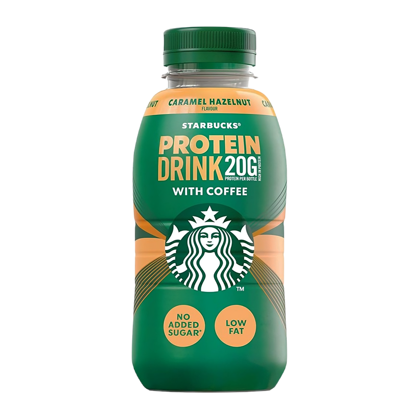 Напій Starbucks Протеїновий з Кавою Карамель Горіх 330ml - Retromagaz