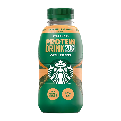 Напій Starbucks Протеїновий з Кавою Карамель Горіх 330ml - Retromagaz