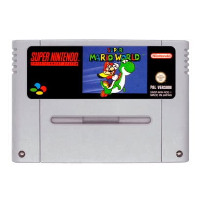 Игра Super Mario World Europe Nintendo SNES Б\У - Retromagaz