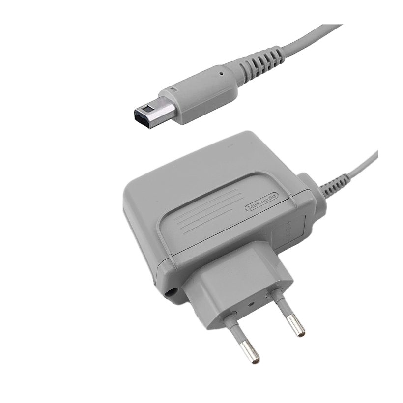 Зарядний Пристрій Nintendo 3DS WAP-002 Power Supply 4.6V 0.9A Light Grey 2m Б/У - Retromagaz