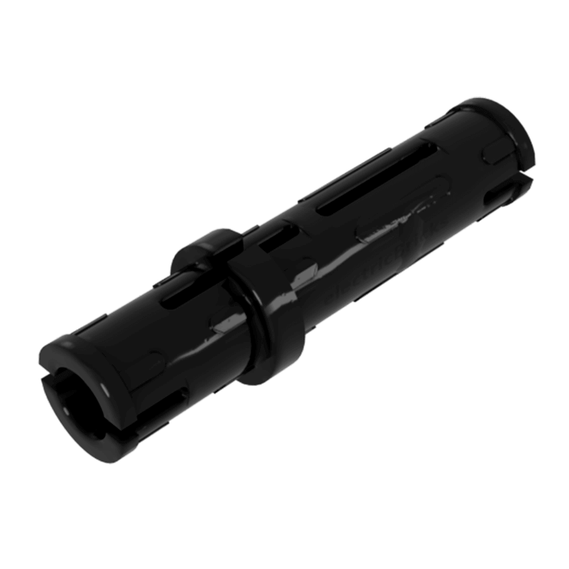 Technic 10шт Lego Пин with Friction Ridges Lengthwise 3L 6558 655826 Black Б/У - Retromagaz