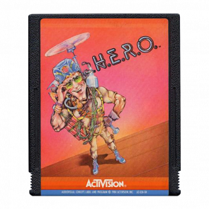 Гра Atari 2600 H.E.R.O. Black Б/У - Retromagaz
