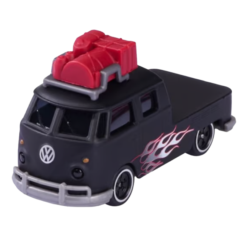 Машинка Premium Majorette Volkswagen T1 Pickup Volkswagen 1:58 243F-1 Black - Retromagaz